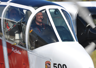 Dennis Brown, chief of flight operations, California Department of Forestry and Fire Protection (Cal Fire)